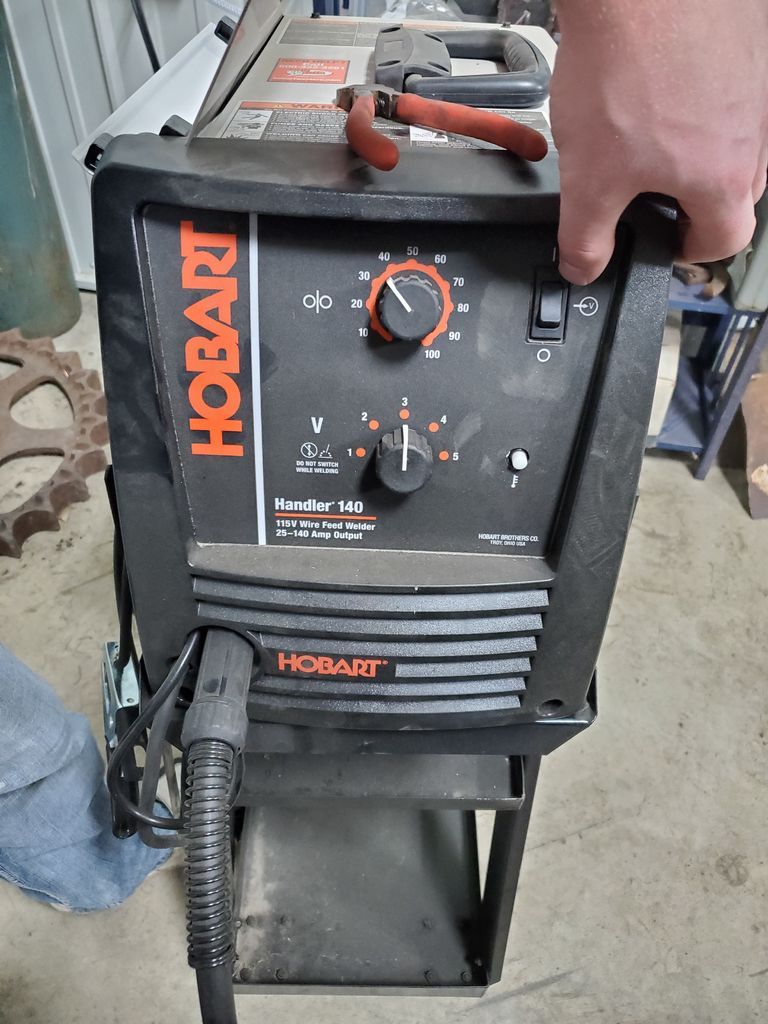 Feeding Wire Through the Hobart Handler 140 6 Steps