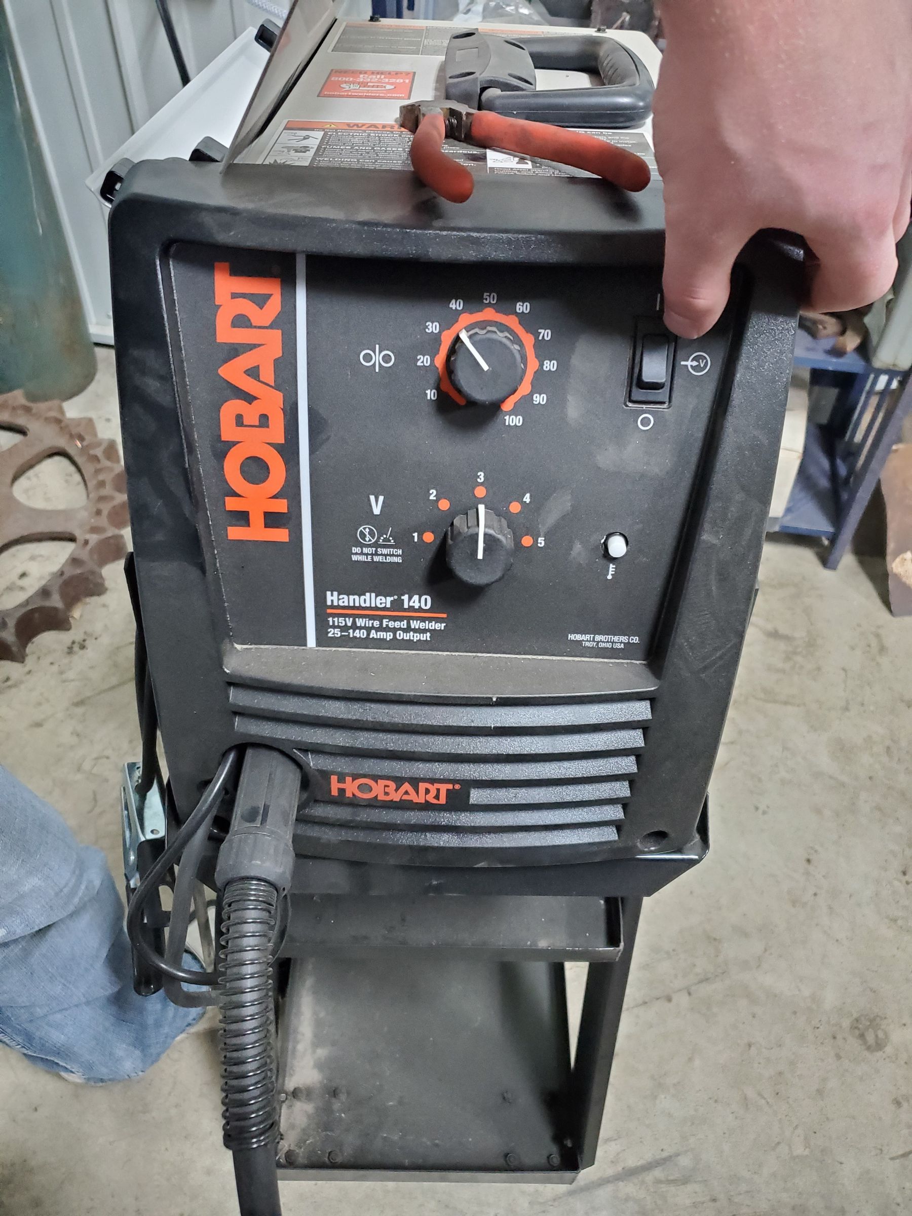 Feeding Wire Through the Hobart Handler 140 6 Steps Instructables