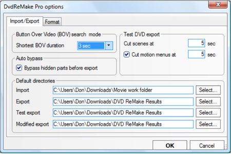 Combine Both DVD Movie Formats Into Same DVD Using DvdReMake Pro