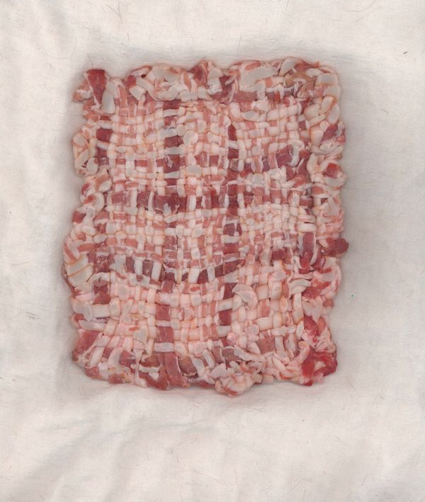 Woven Bacon Potholder