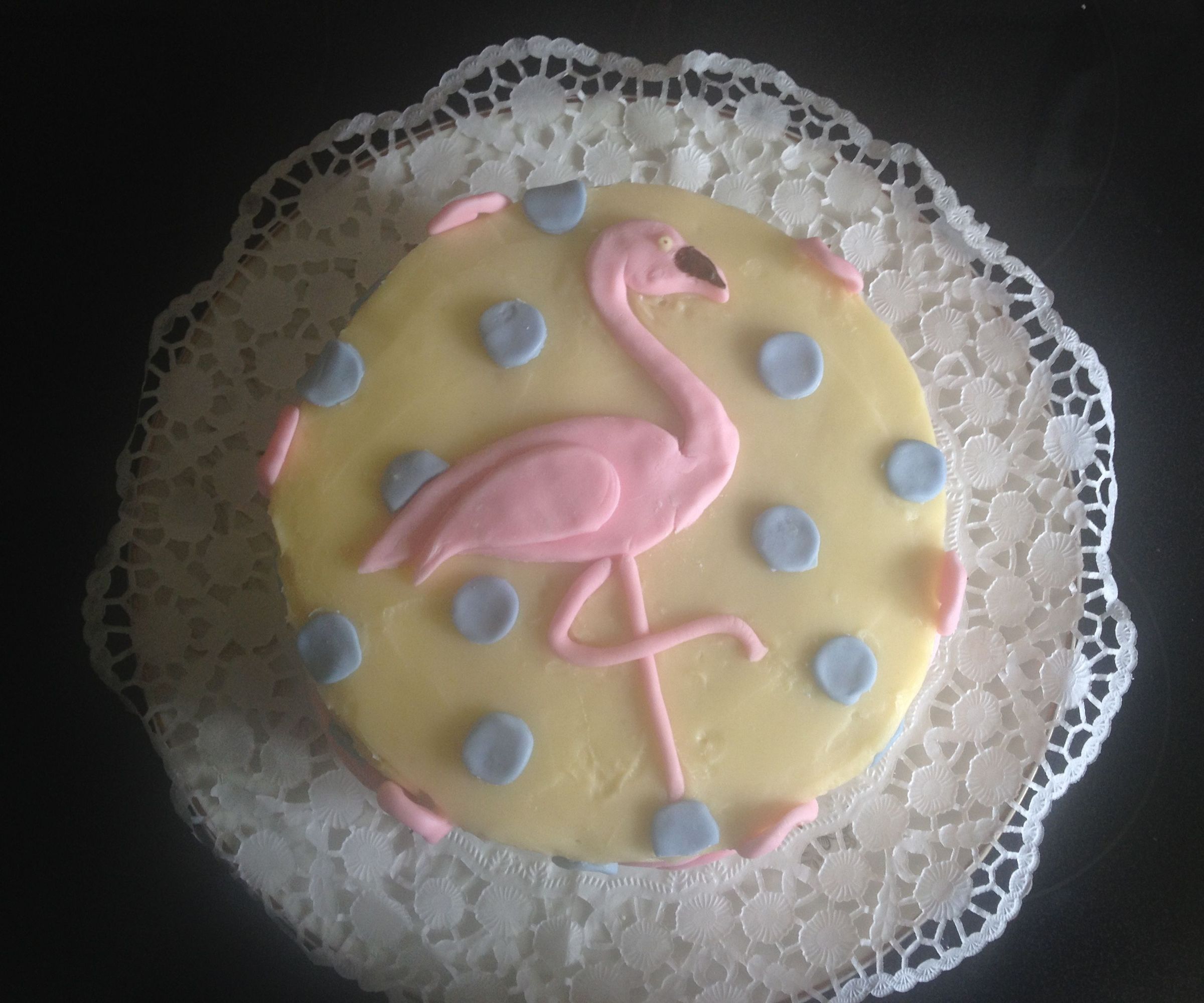 Flamingo Cake
