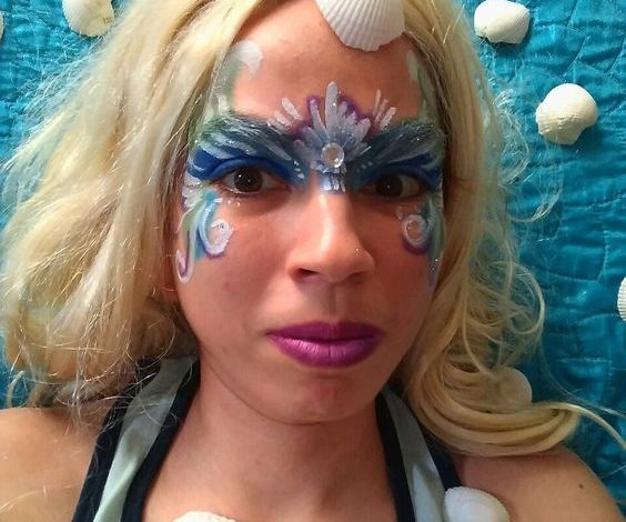 Mystical Mermaid Face Paint