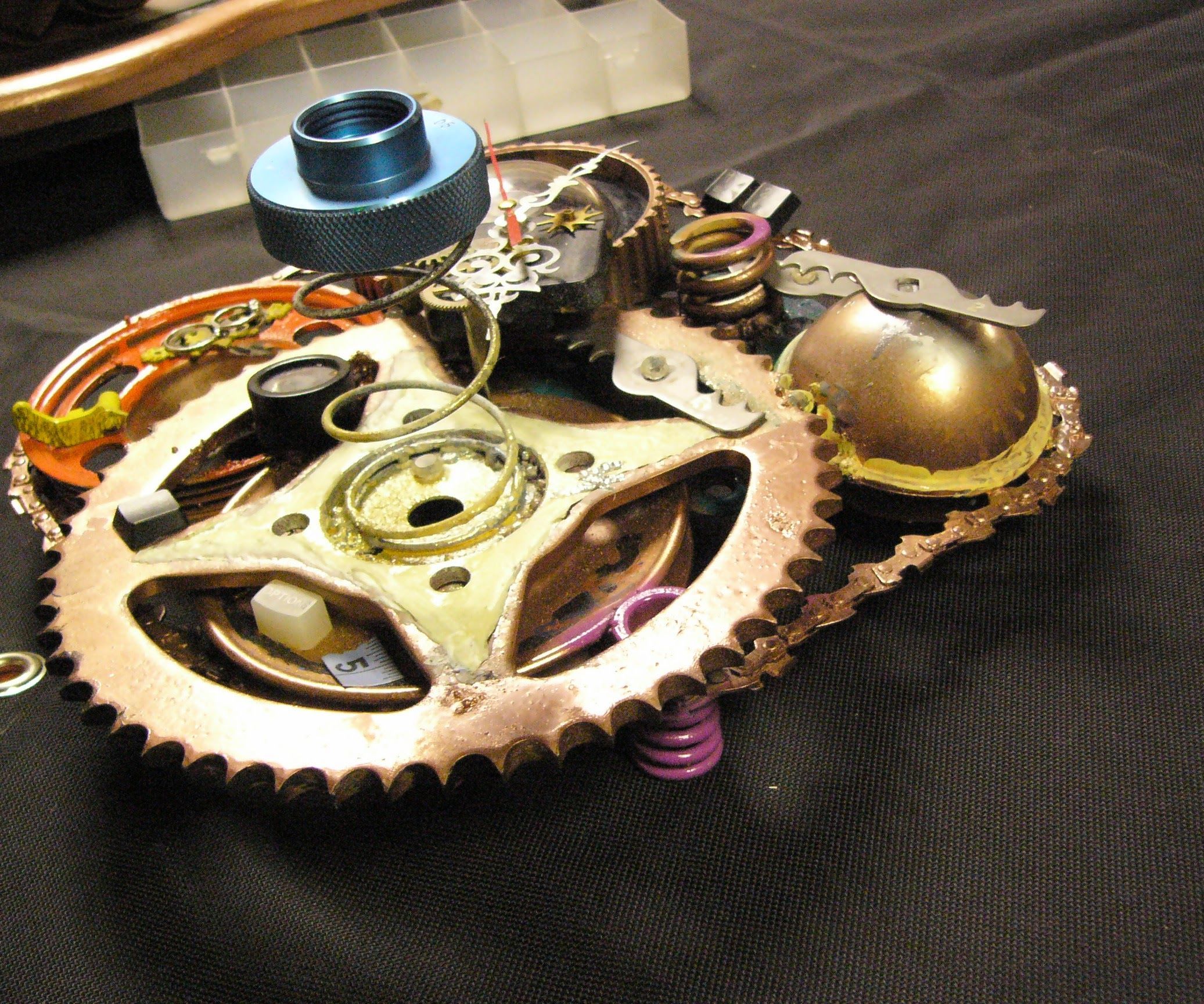Steam Punk Gear Clock