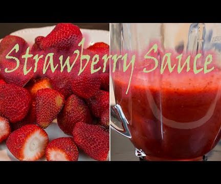 Fresh Strawberry Sauce