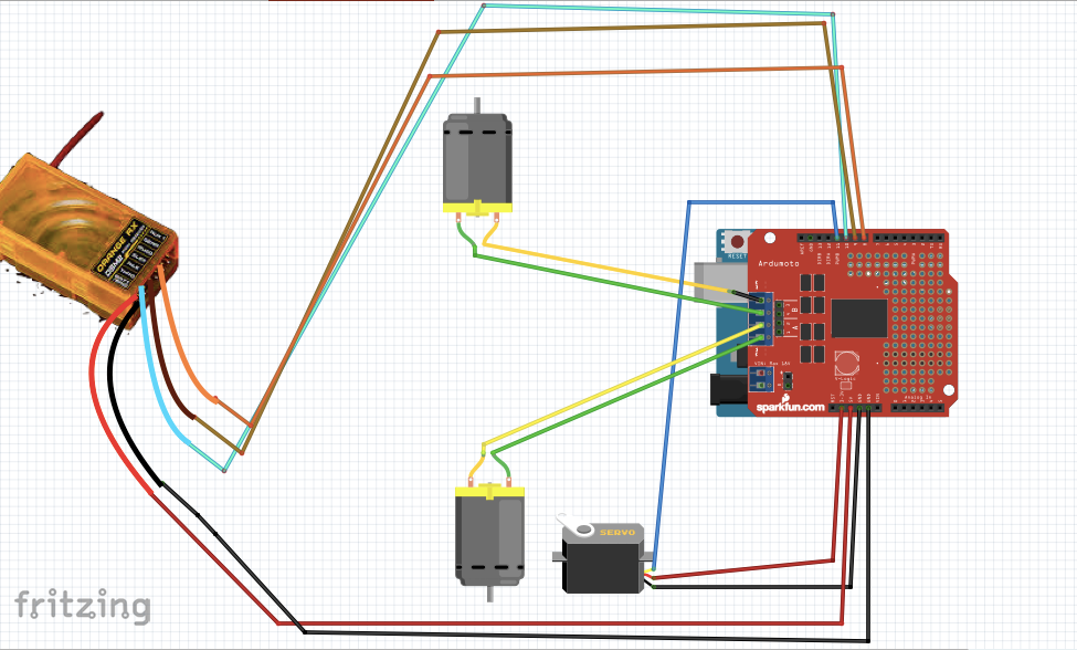 How to Control Motors With Arduino and RC Receiver in 10 Minutes : 4 ...