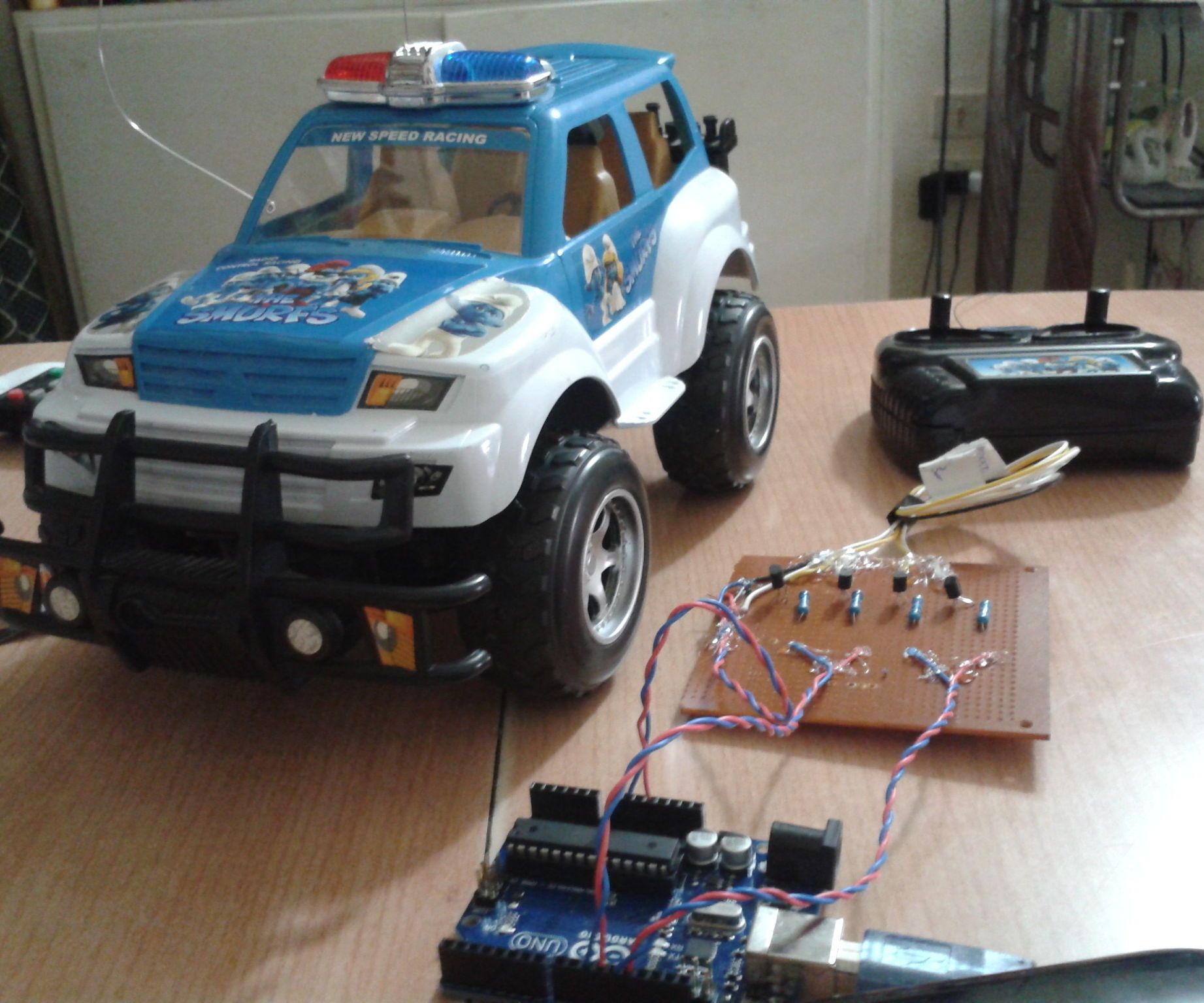 Control an RC Car Using the Computer