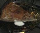 A cream pie .