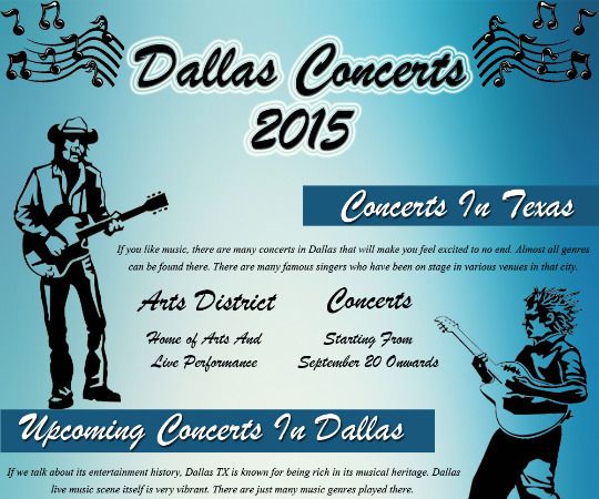 Dallas Concerts 2015