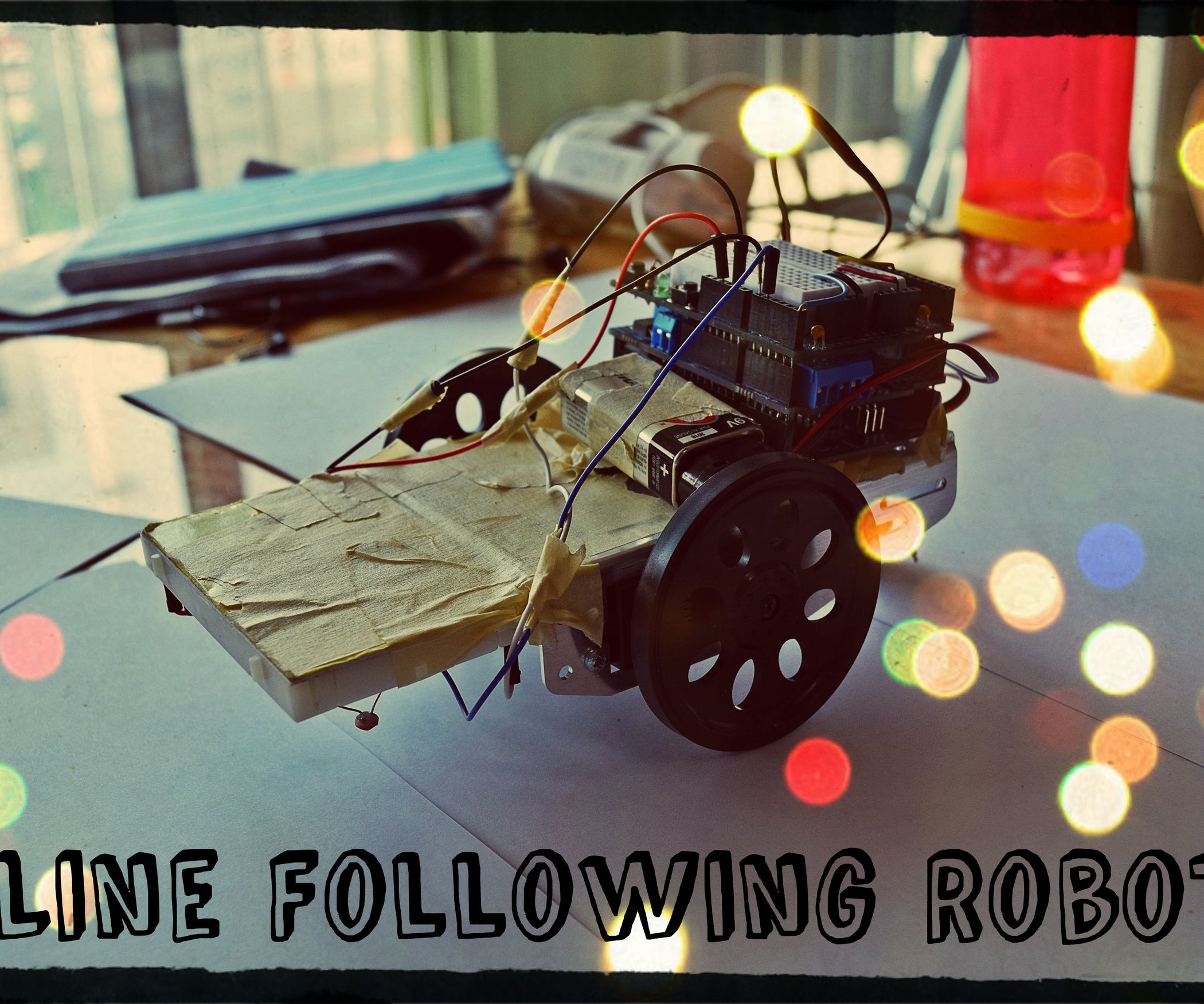 Line Following Robot : 5 Steps (with Pictures) - Instructables