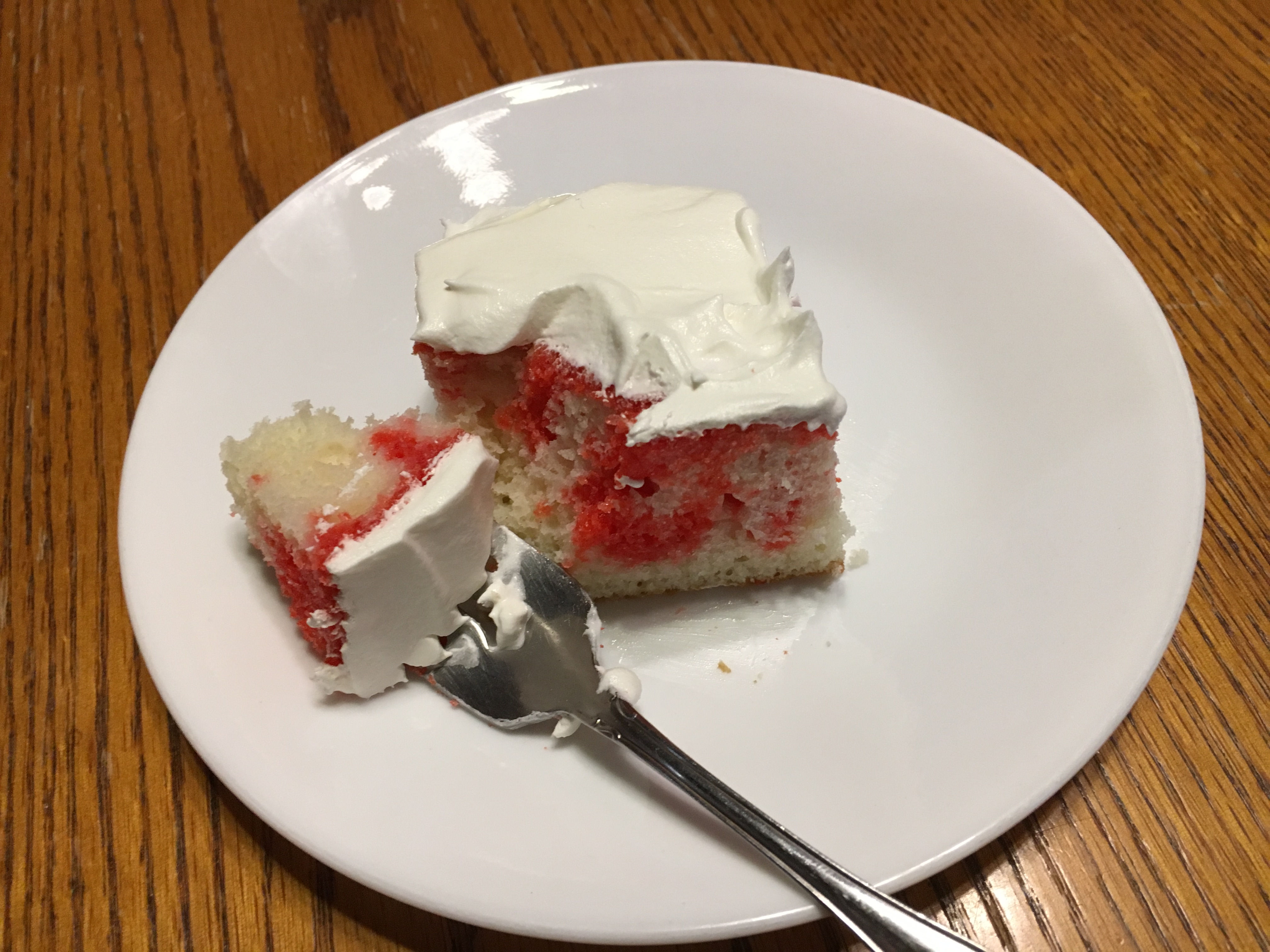Raspberry Jello Poke Cake 9 Steps Instructables