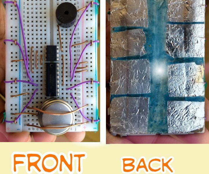Breadboard Touch Piano