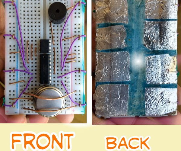 Breadboard Touch Piano