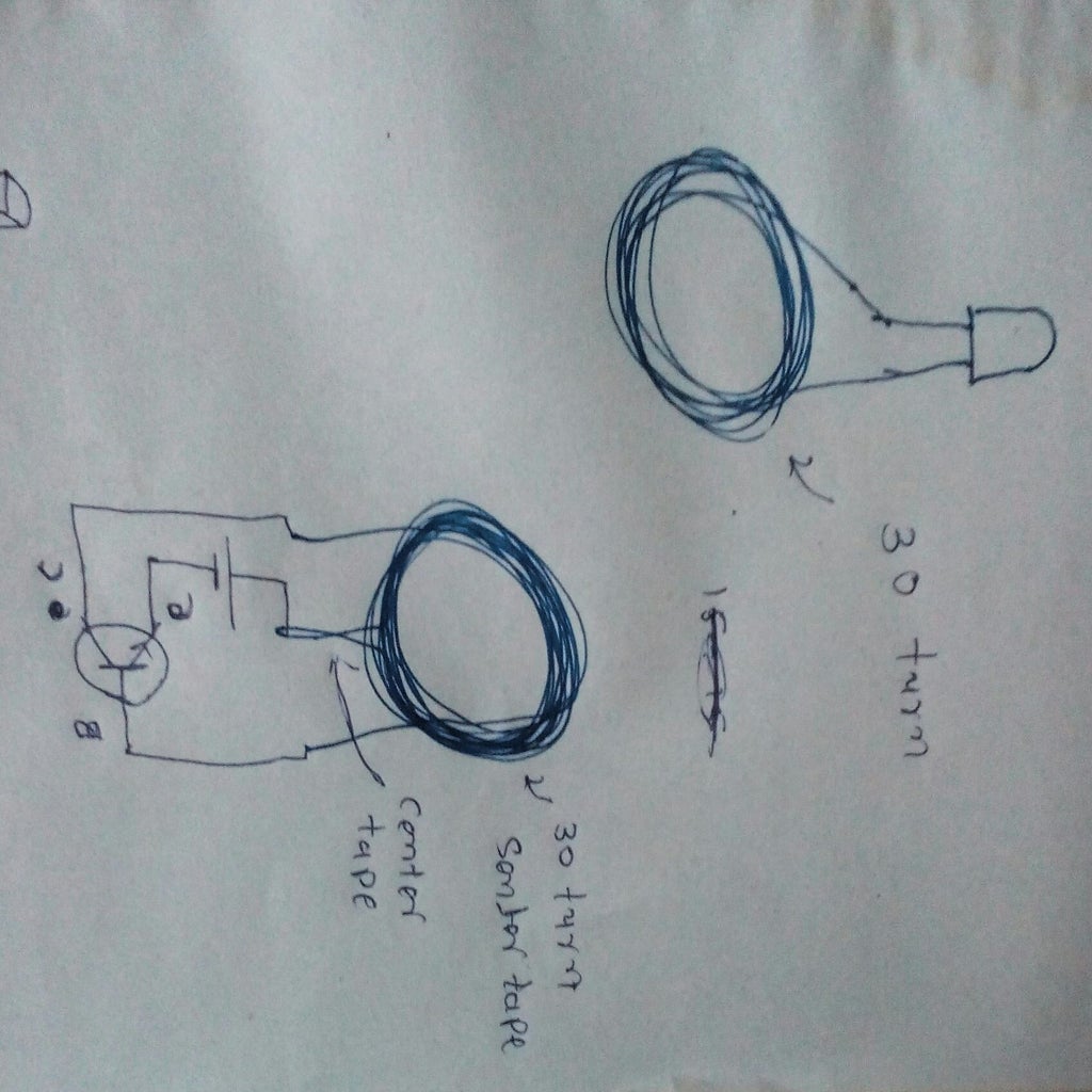 Very Simple Wireless Electricity Transmission 3 Steps with Pictures Circuit Diagram