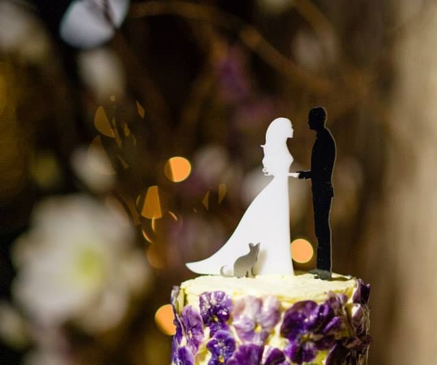 Custom Laser Cut Cake Topper