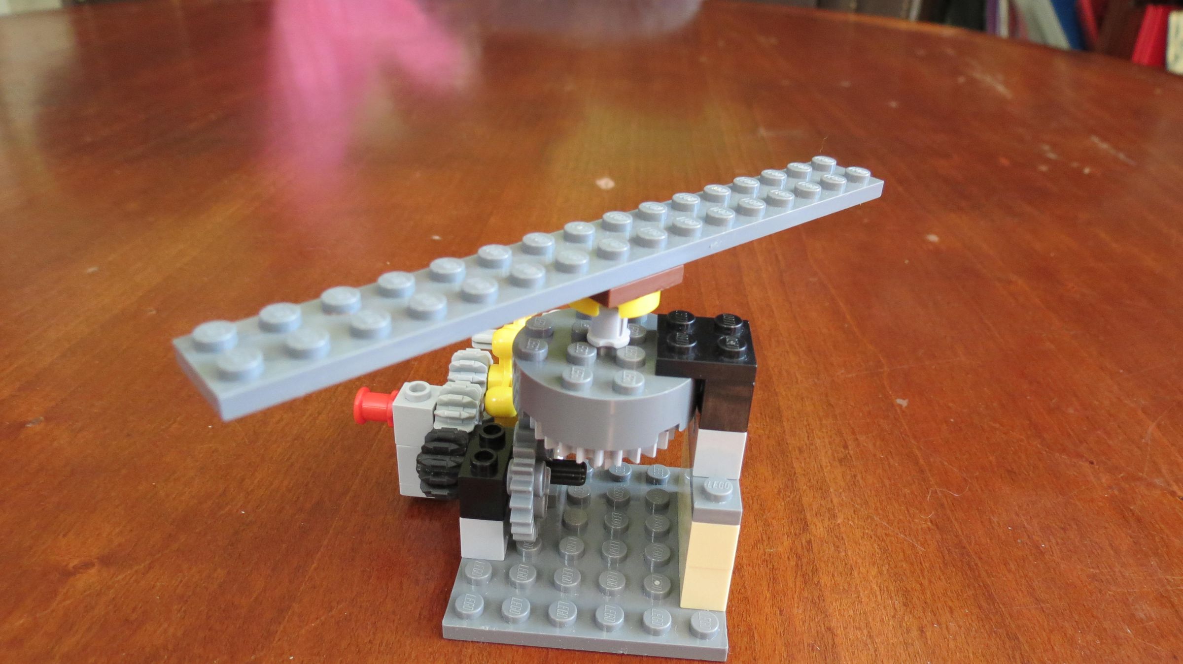 LEGO Helicopter Main & Tail Rotor Blades