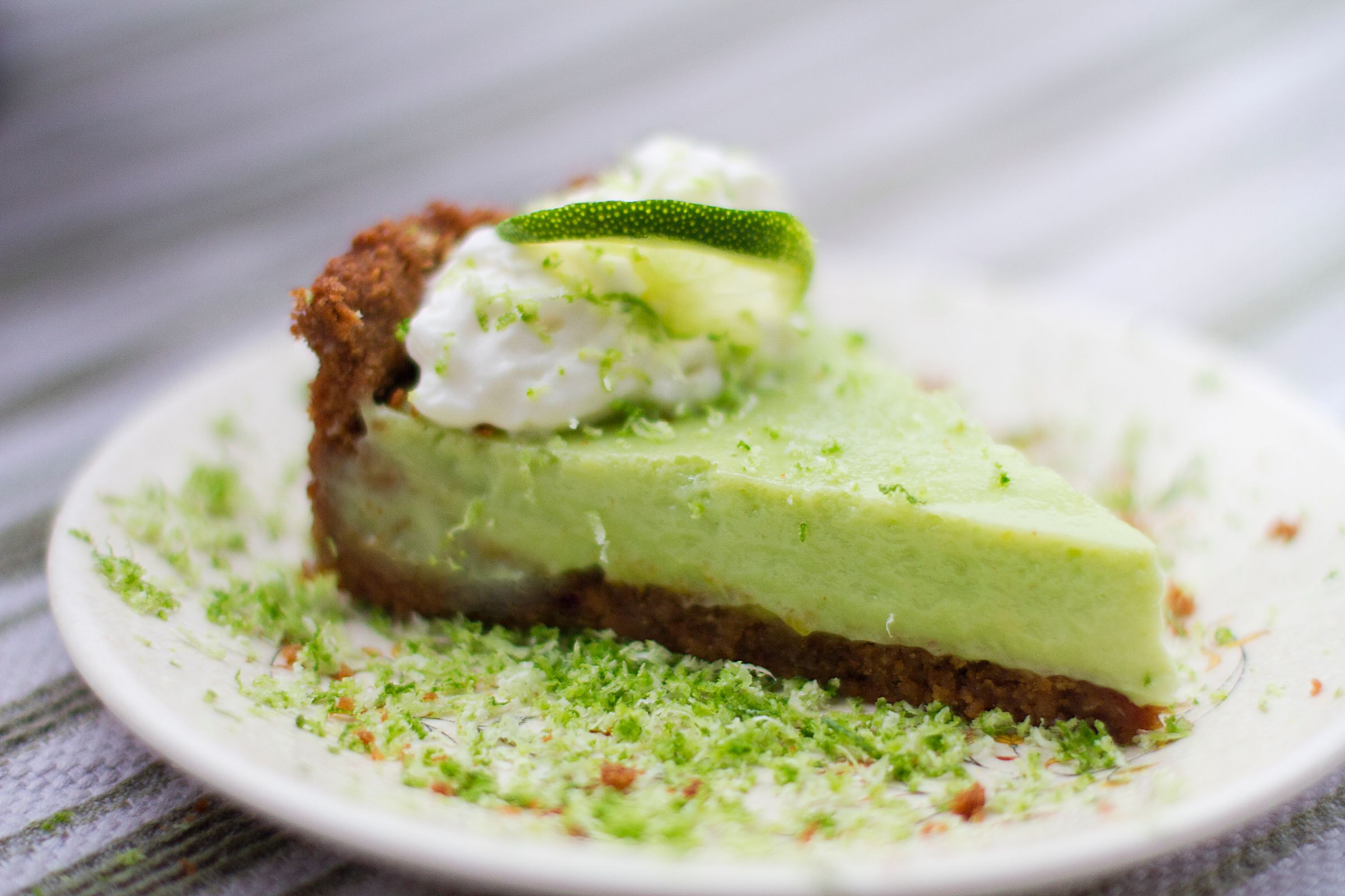 Easy Key Lime Pie (with Ginger Snap Crust)