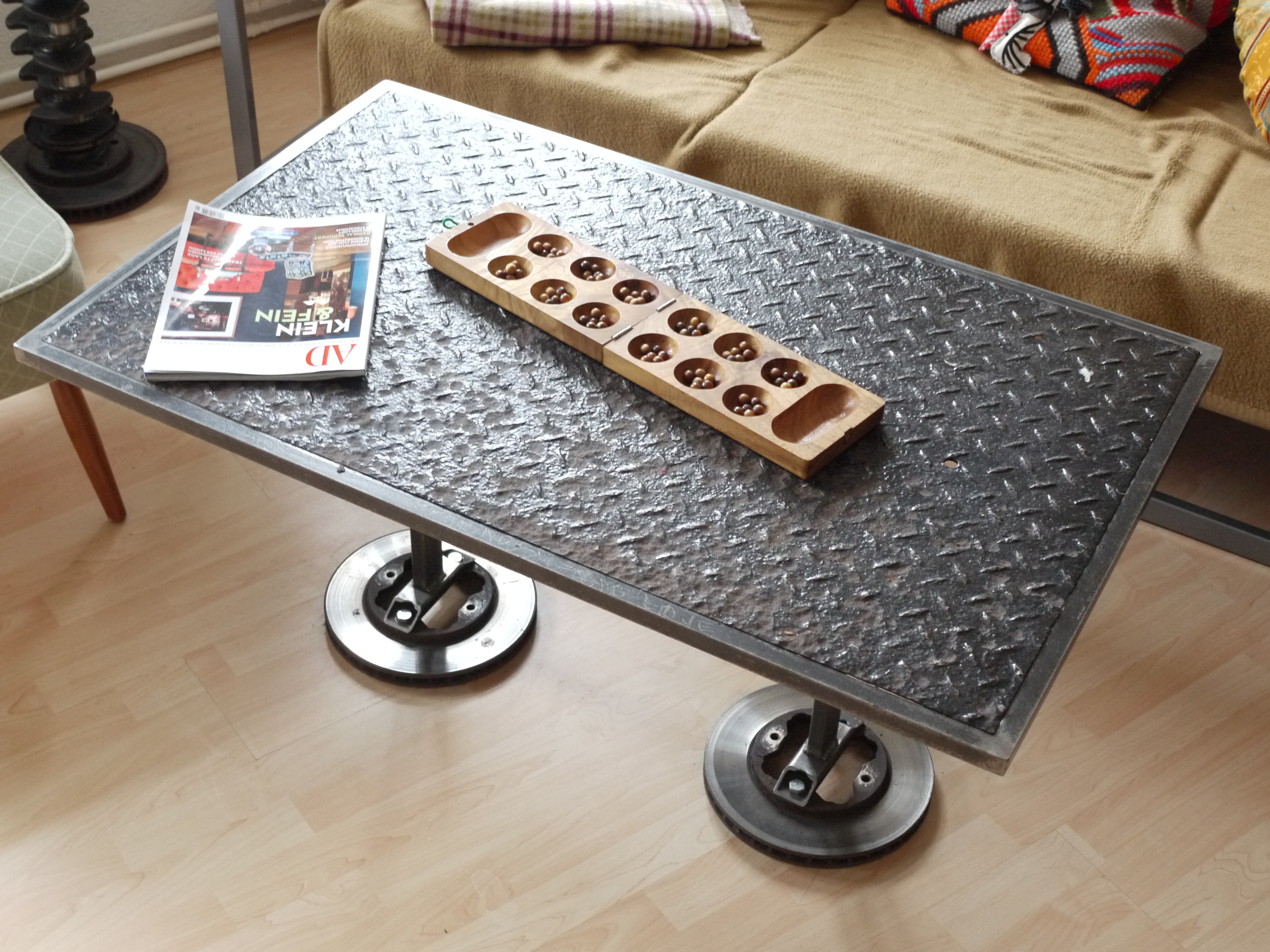 Dieselpunk Full Metal Coffee Table