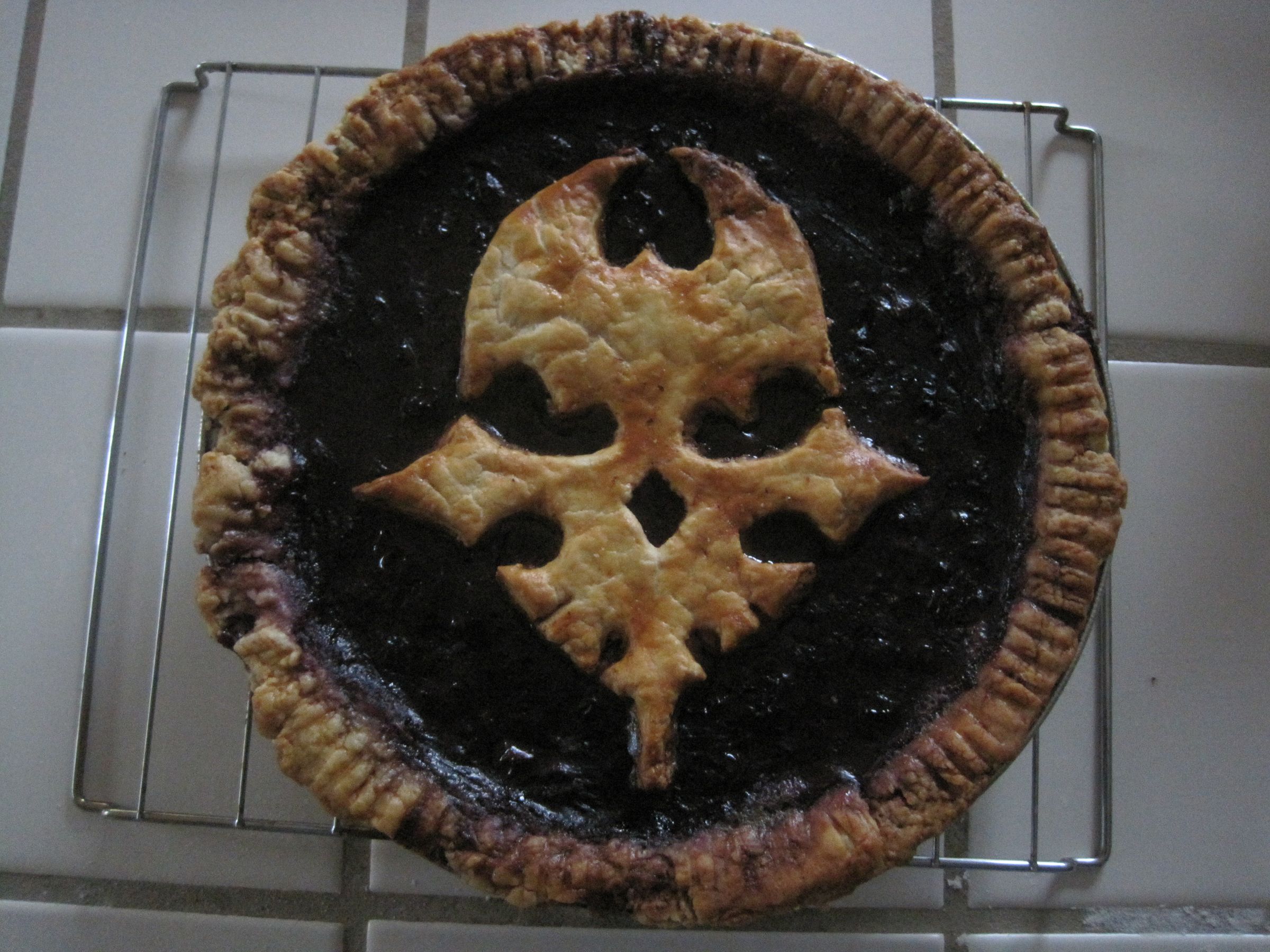 Blueberry Player Pin Pie