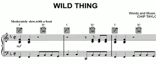 Wild Thing Riff Wild Thing Guitar Chords