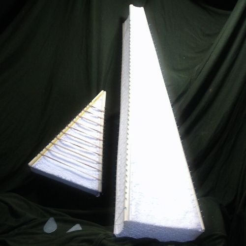 Styrofoam Harps