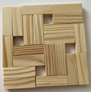 Jenga Block Art Patterns - Stress Relievers