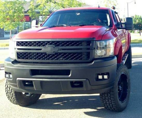 Install IJDMTOY Dual LED Fog Lights for Chevy Silverado