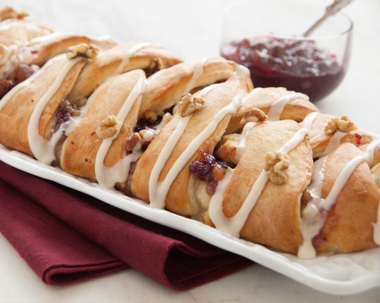 Apple Cranberry Braid
