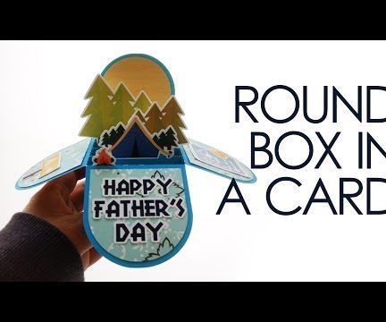 Make Your Own Rounded Pop-up Card