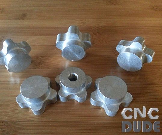 Custom Made Knobs on Your CNC Mill