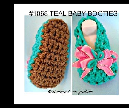 How to Crochet BABY BOOTIES