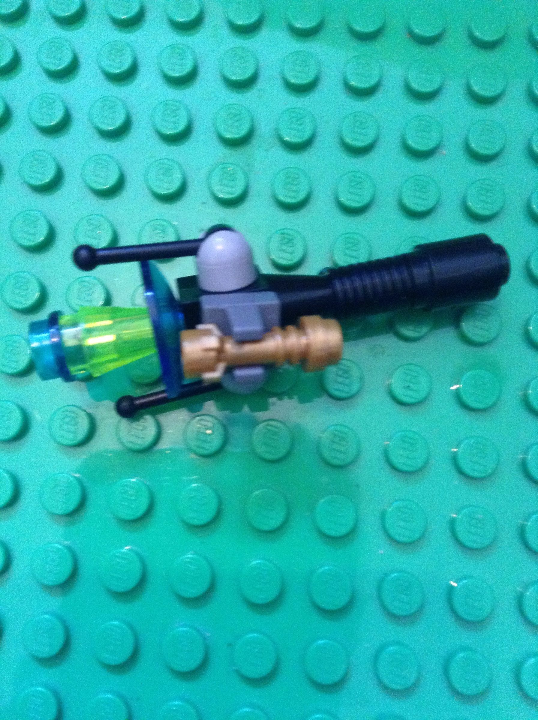 Lego Laser Gun 15 Steps Instructables
