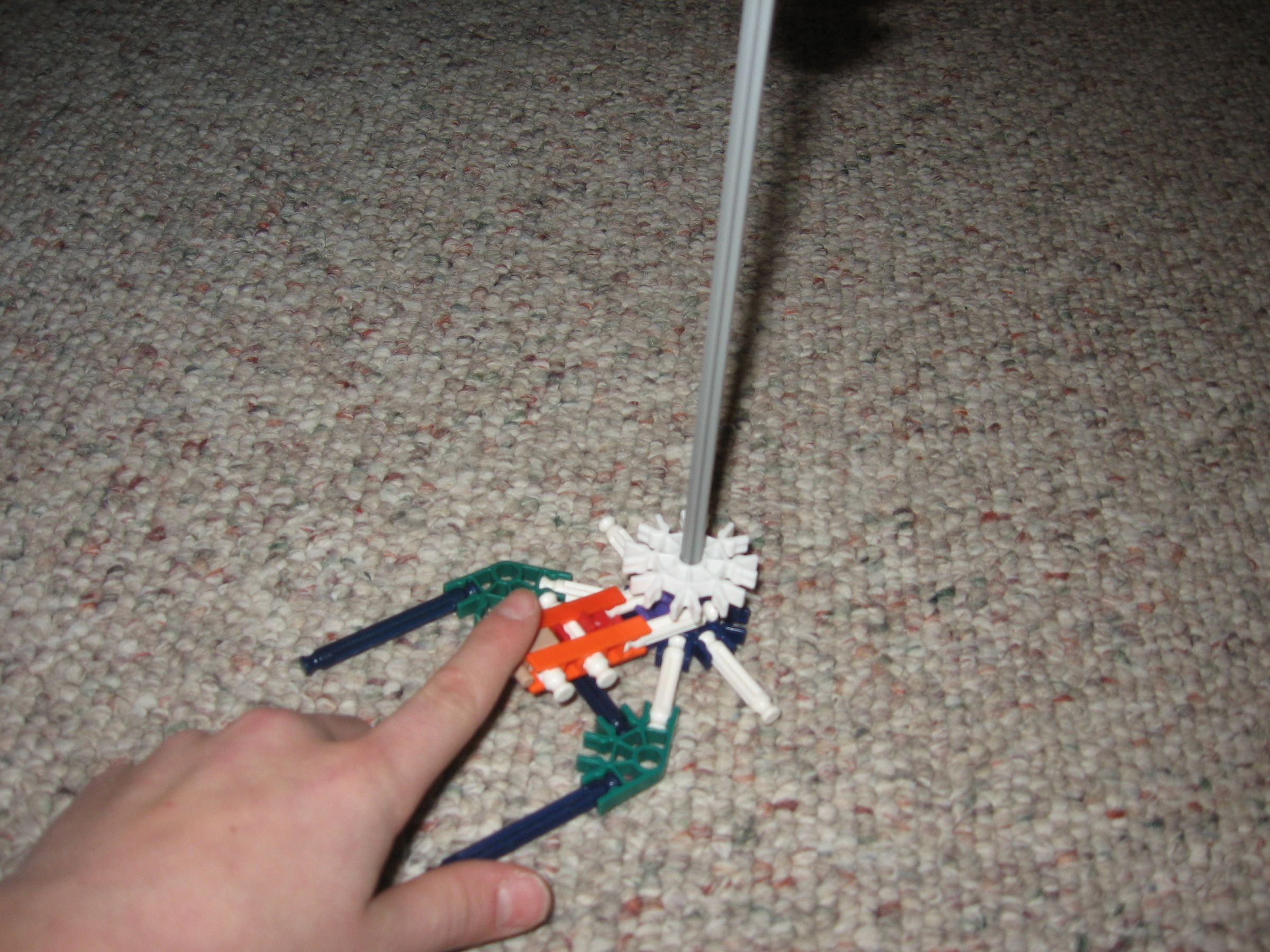 Knex Carnival Game 1# - the Bell and Hammer. : 3 Steps - Instructables