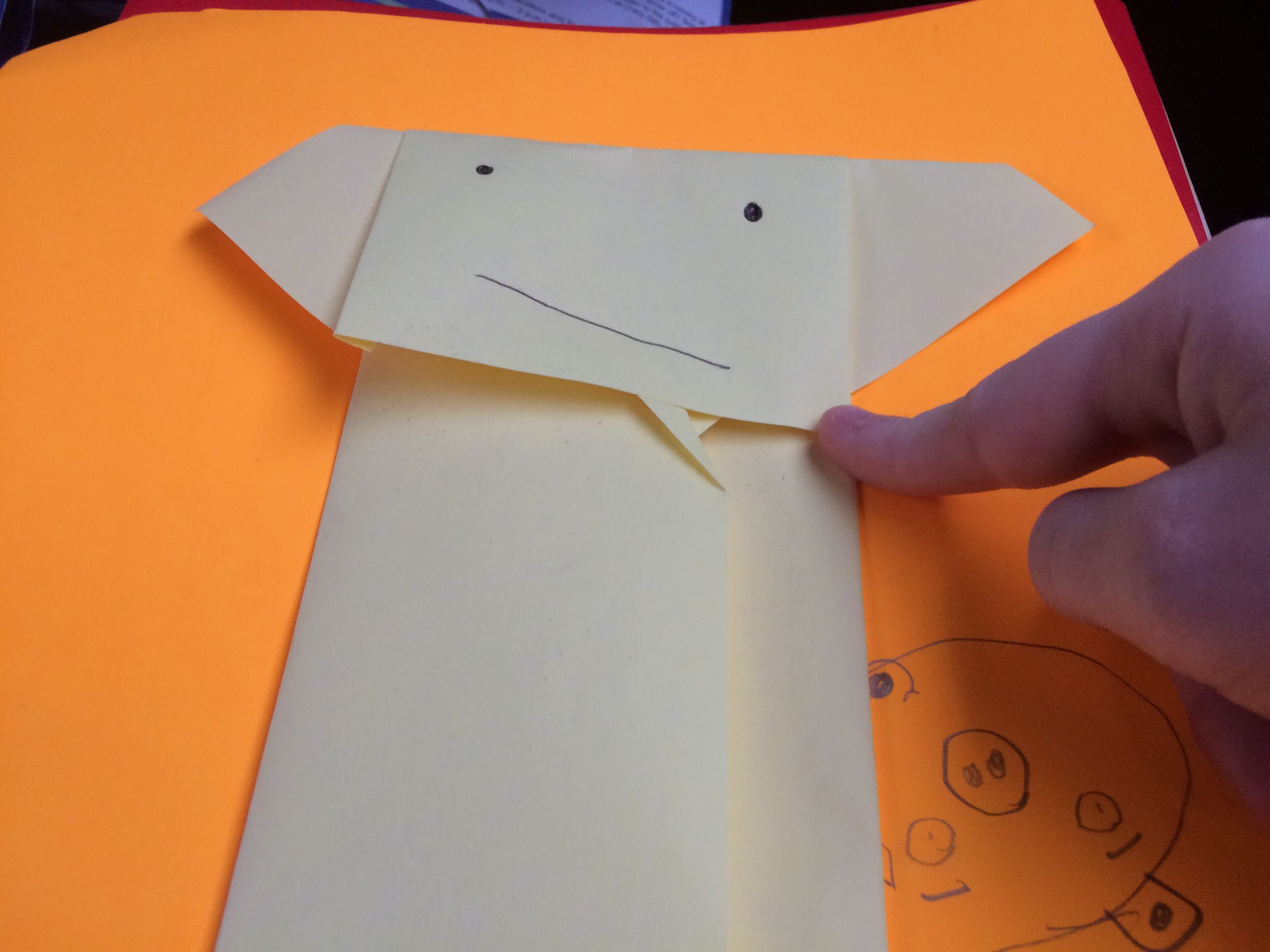 Origami Star Wars Yoda and Fortune Wookie