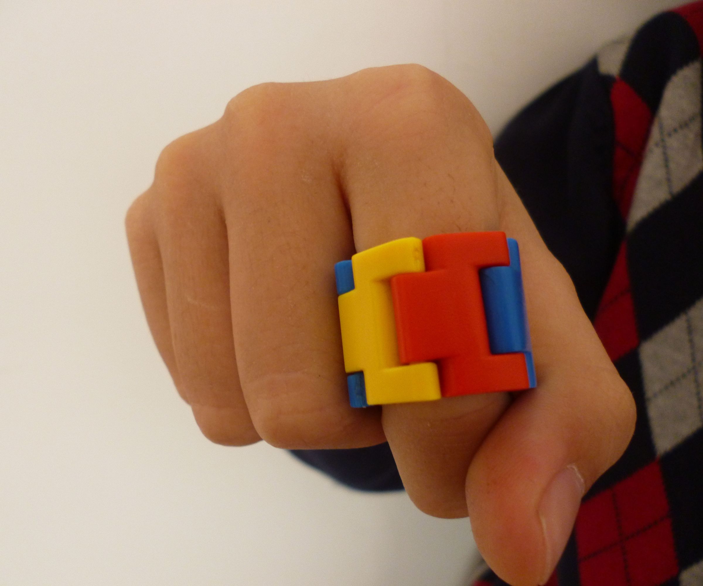 Colorful LEGO Ring