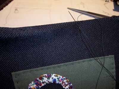 Finishing the Outer Edges.