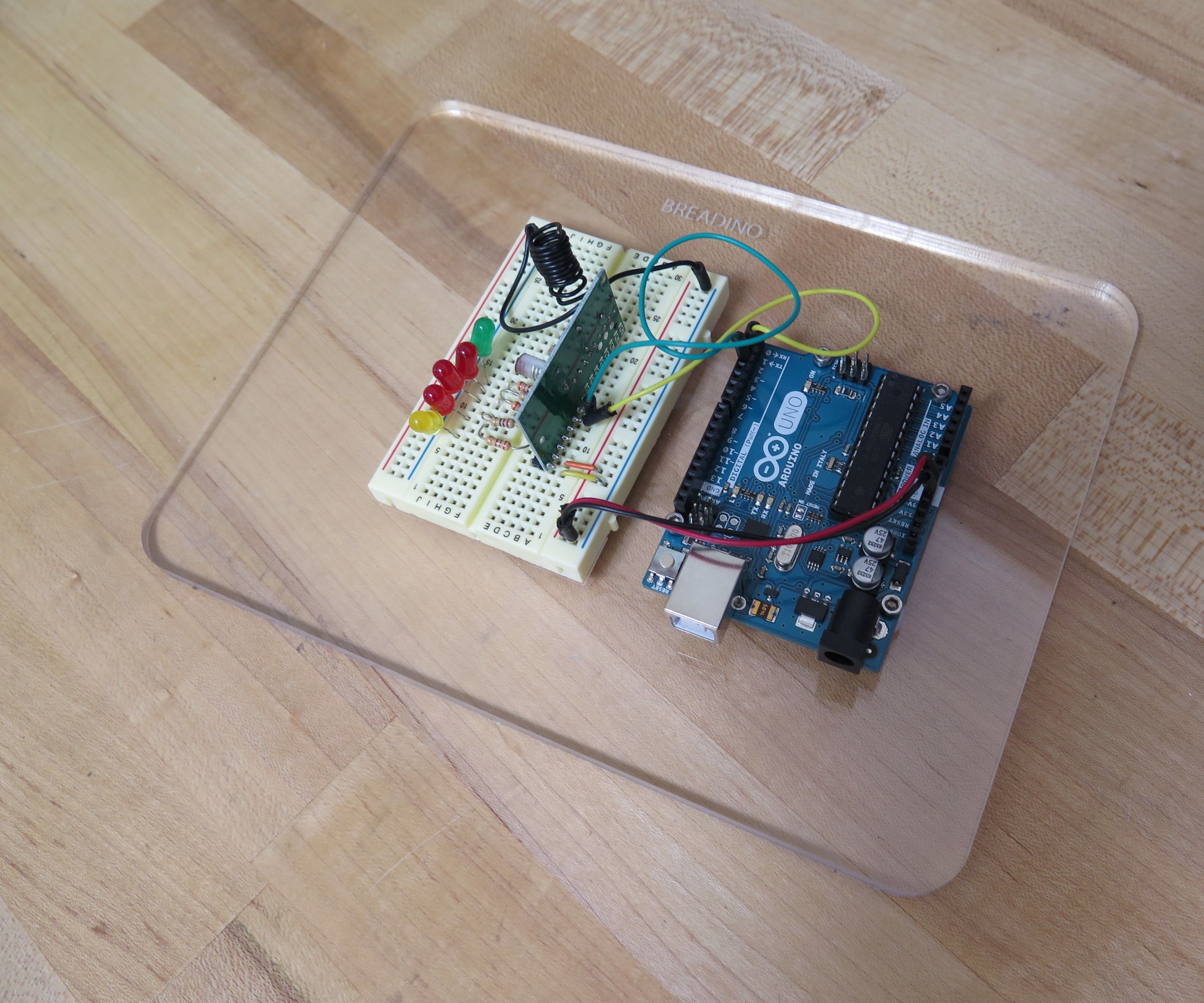 Breadino: Breadboard + Arduino