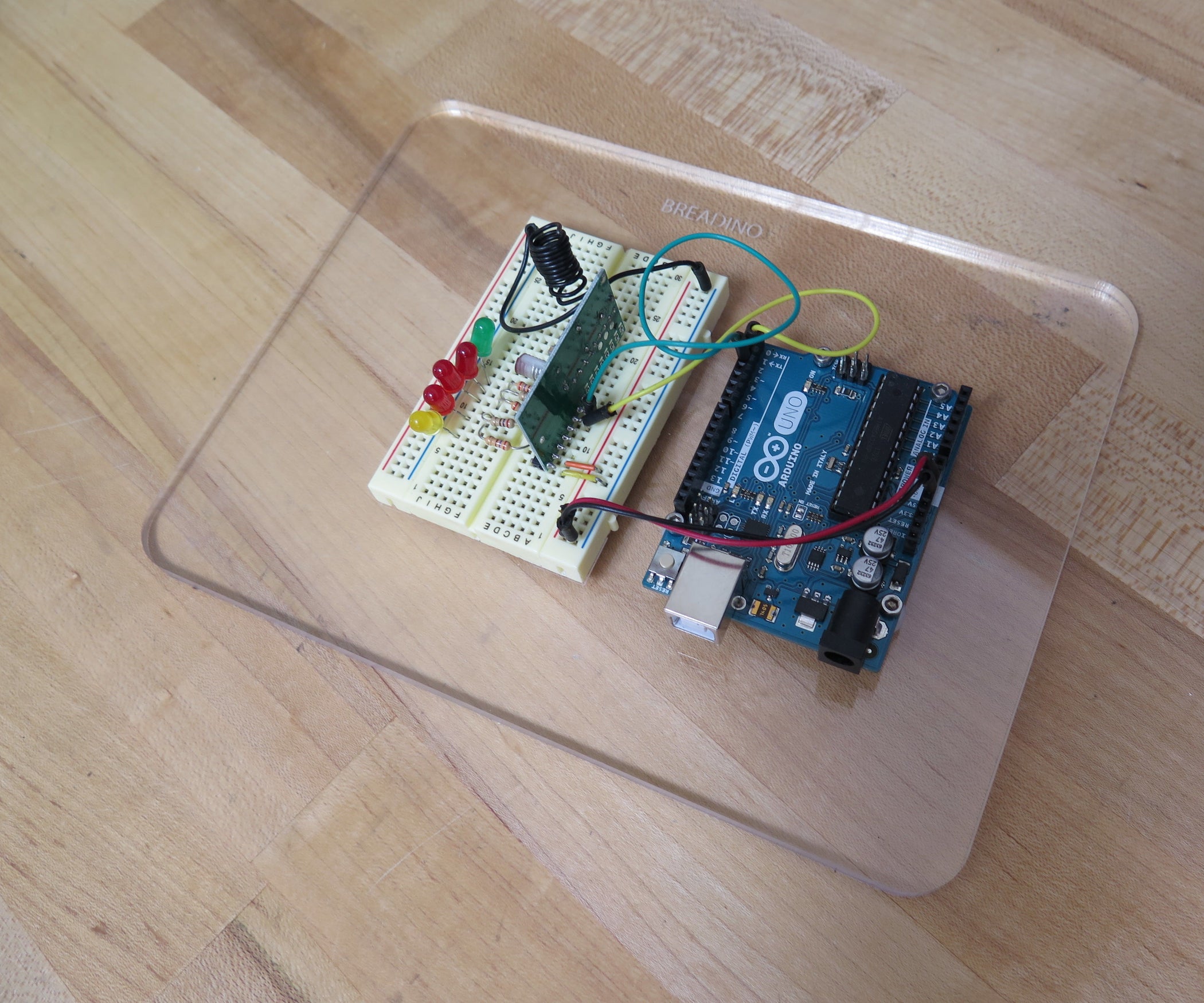 Breadino: Breadboard + Arduino : 7 Steps (with Pictures) - Instructables