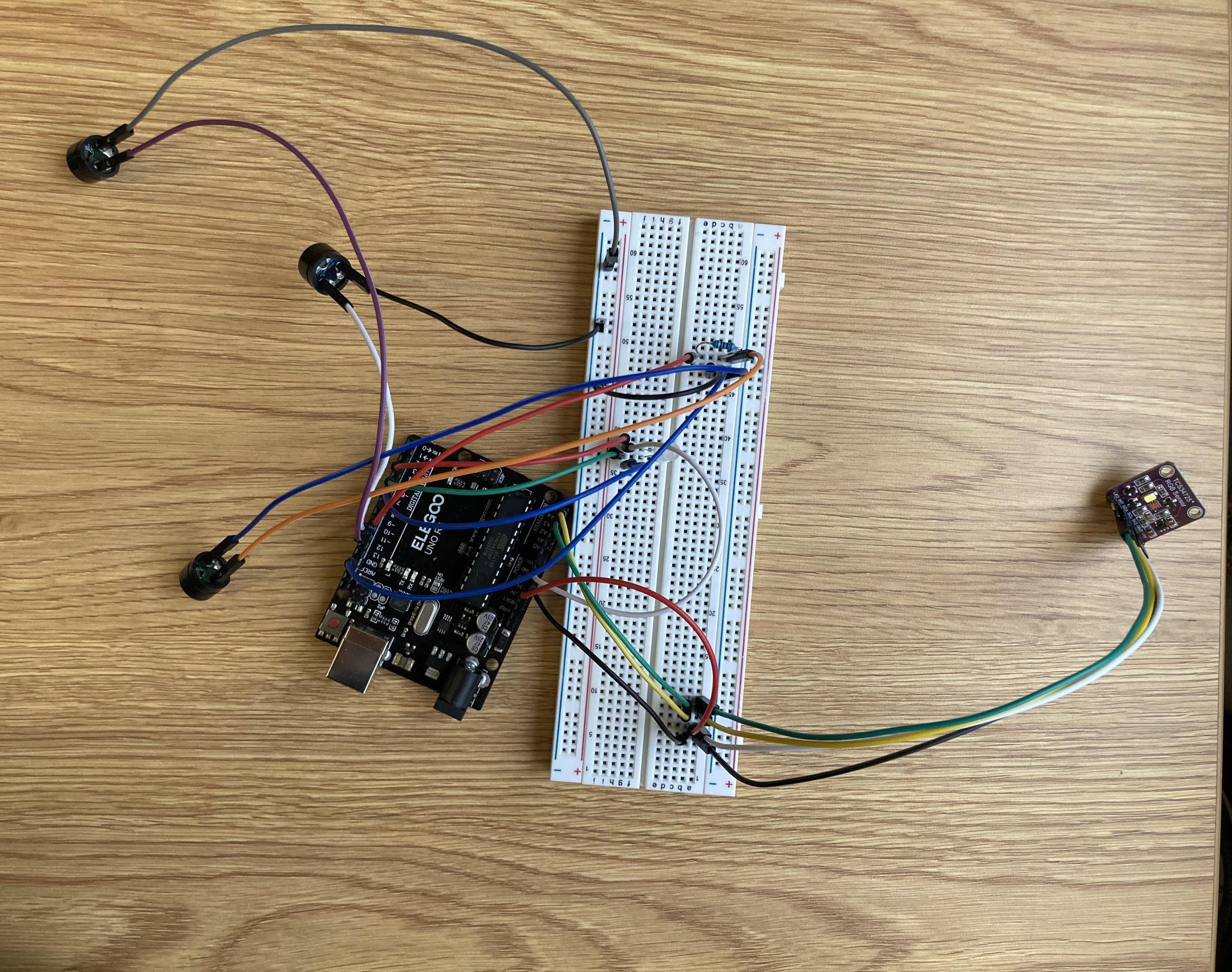 Color to Sound Converter