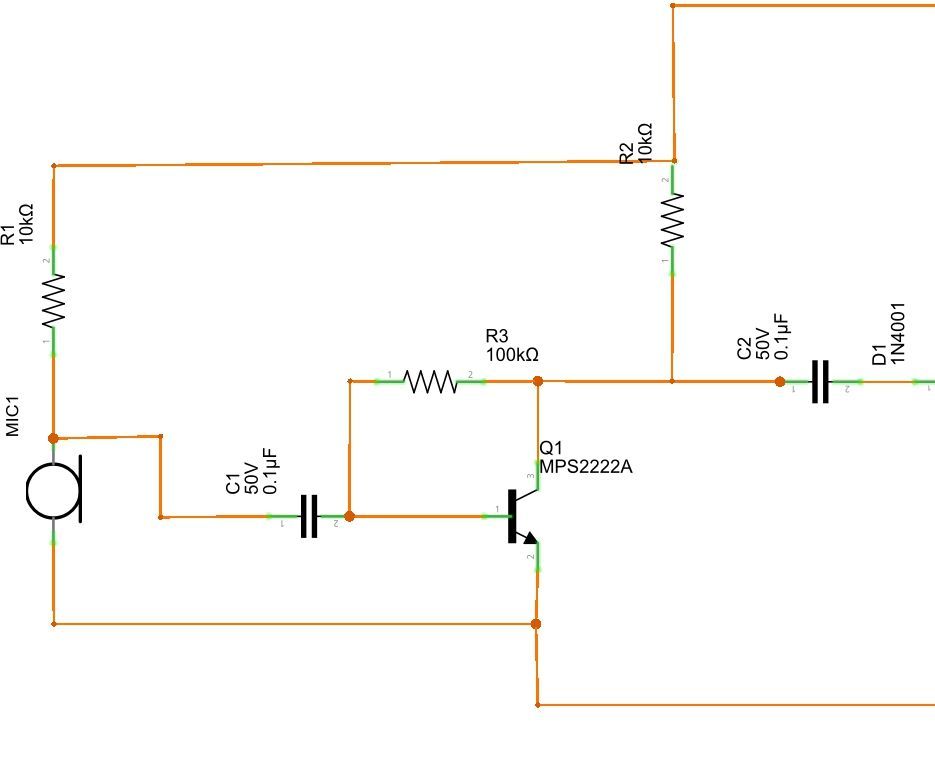 ARDUINO One Transistor Sound Detector