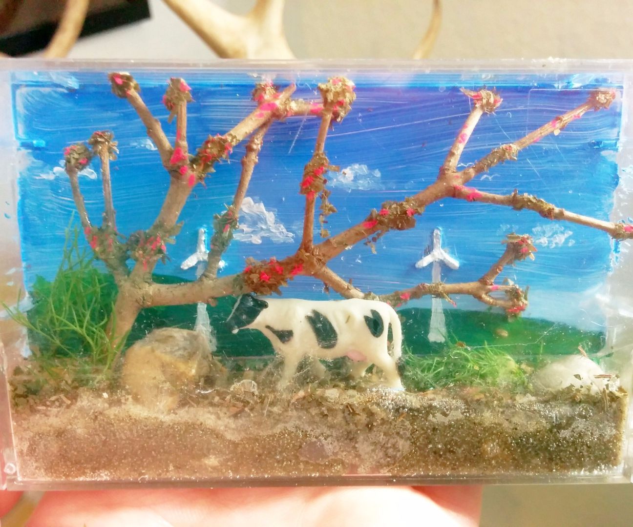 Diorama in a Tape Casette