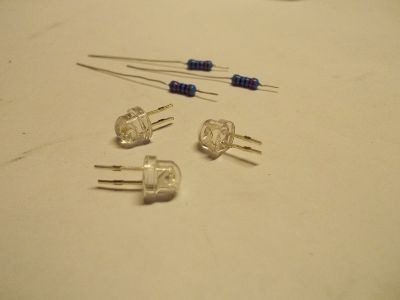 Wire the LED's With Resistors in Series