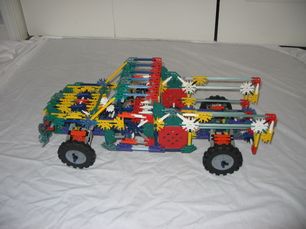 Knex Suspension Pickup Truck **Suspension Upgrade/Mod #1**