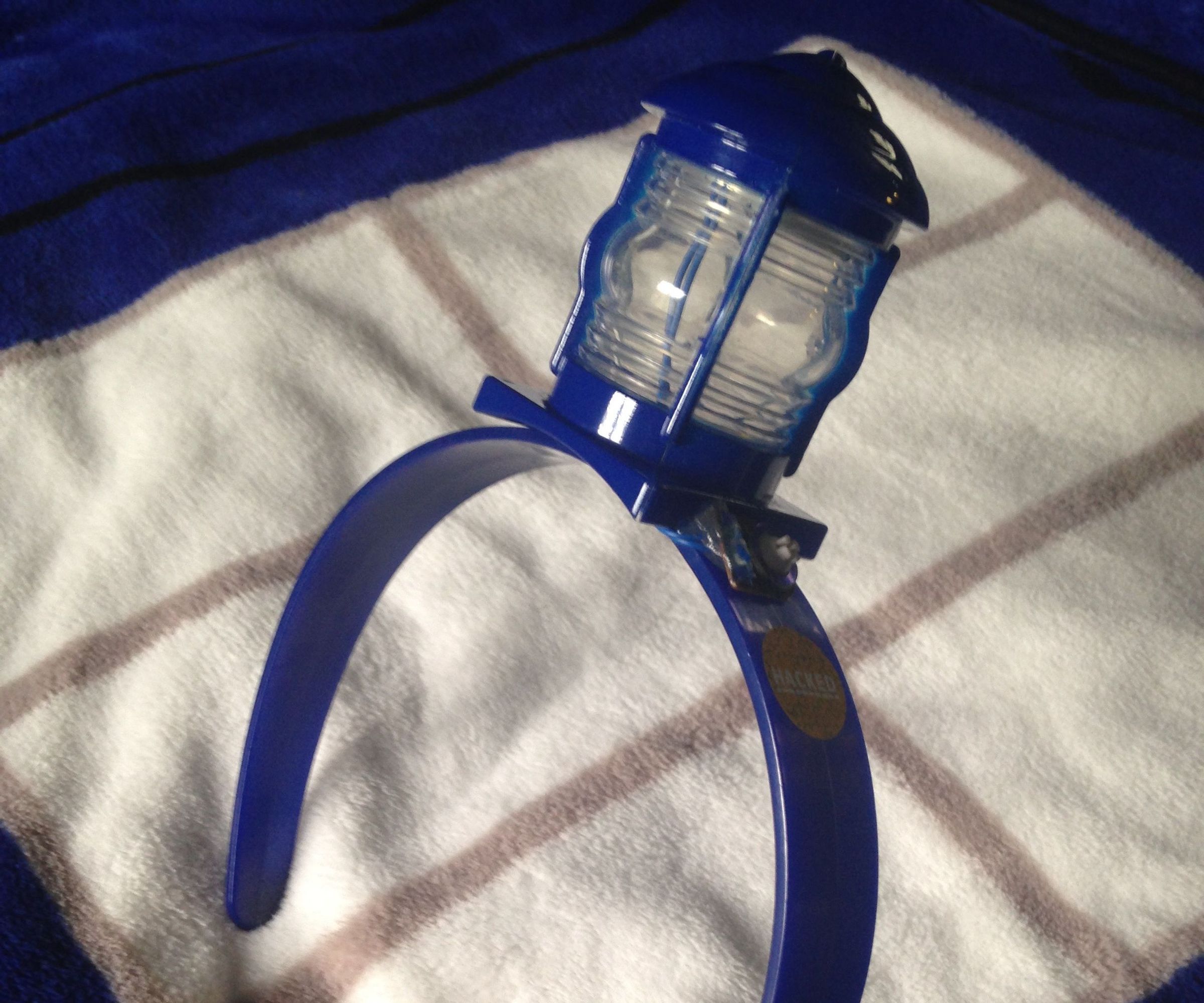 Dr Who TARDIS Headband With Flashing Light and Sound Effect