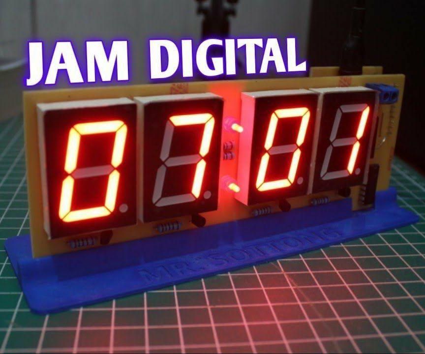 How to Make NTP Clock Using ESP8266 and 74HC595 [V1.0]