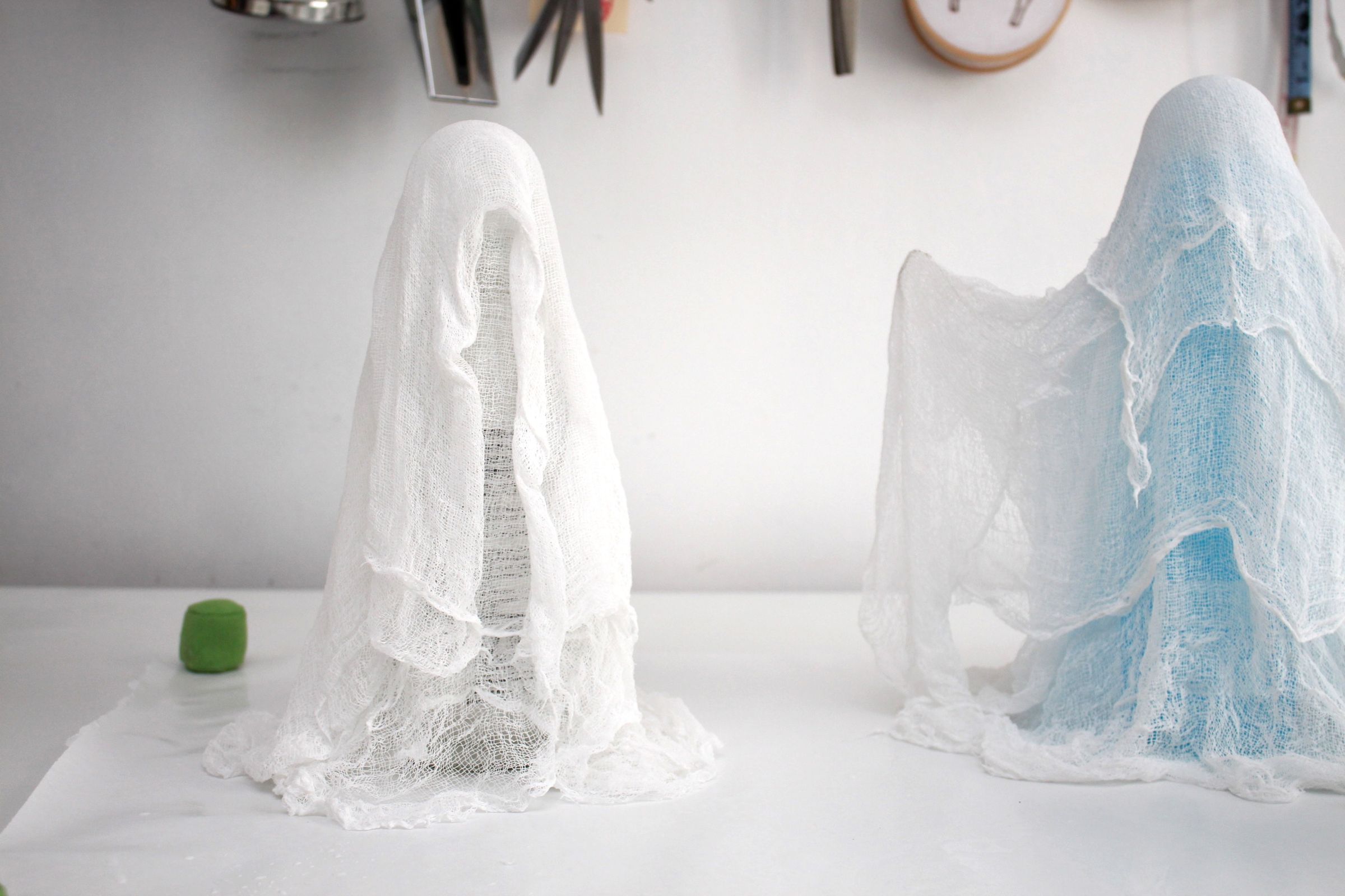 How to Make Cheesecloth Ghosts 6 Steps (with Pictures) Instructables