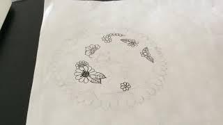  Trace Over Your Design in Pen and Fine Details