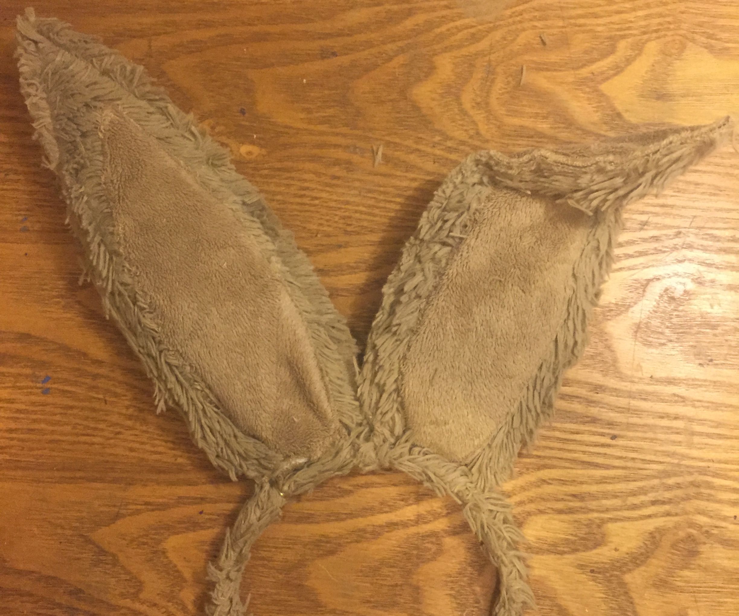 DIY March Hare Ears Alice in Wonderland