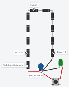 Solar Cell With 10 Diodes (3V)