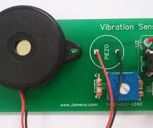 Vibration sensor with no moving parts