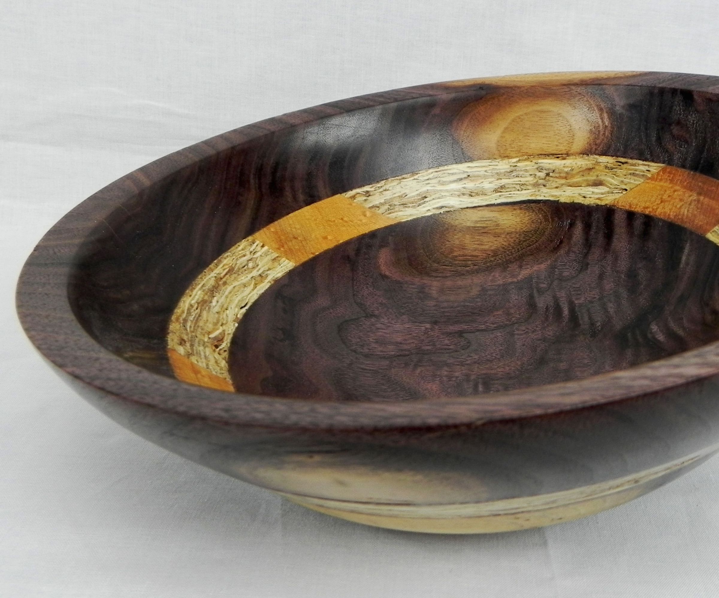 Laminated Reclaimed Wooden Bowl